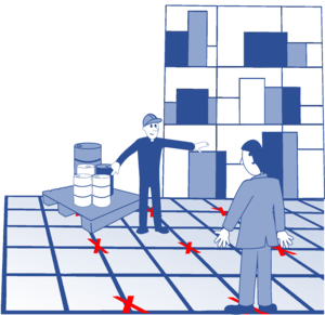 Workplace social distancing