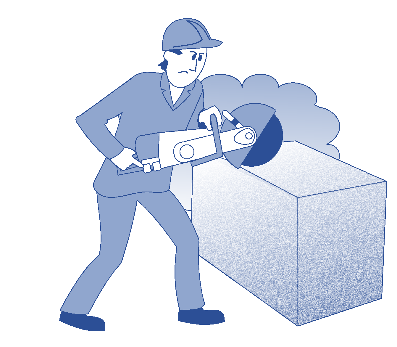 worker creating respirable dust whilst grinding worker creating respirable dust whilst grinding