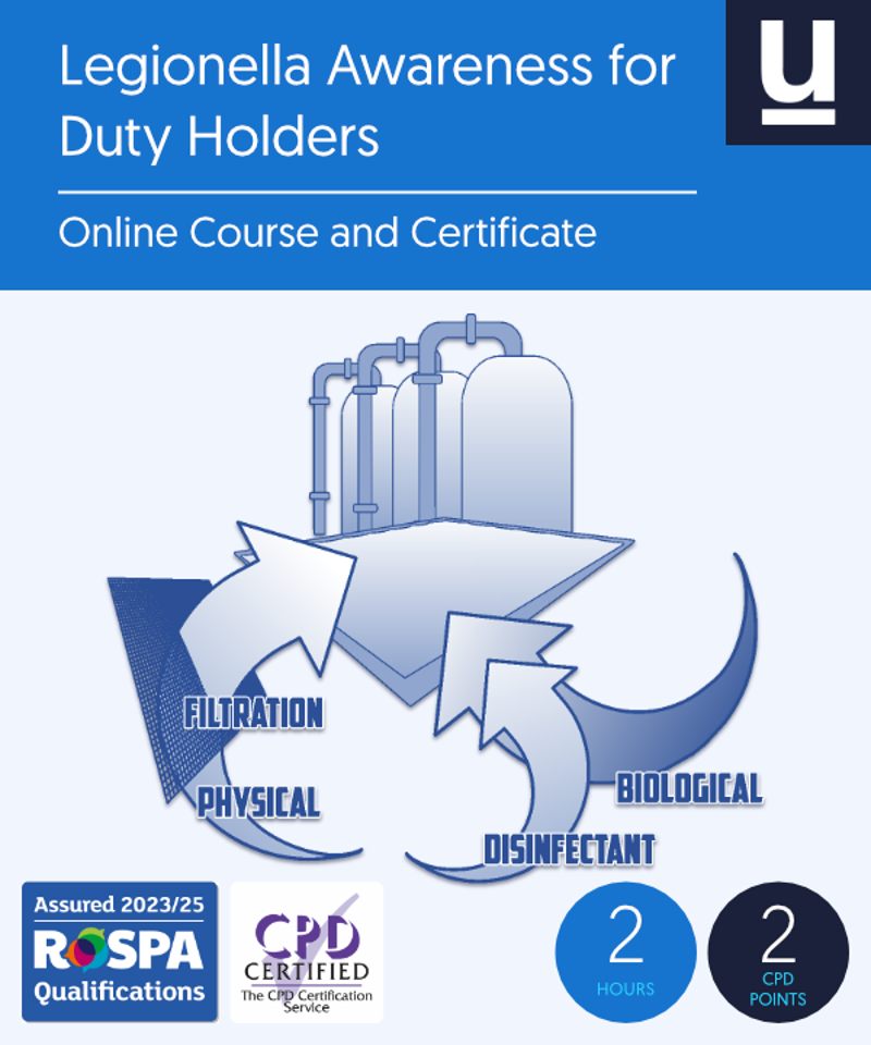 Legionella Awareness Online Training Course Commodious