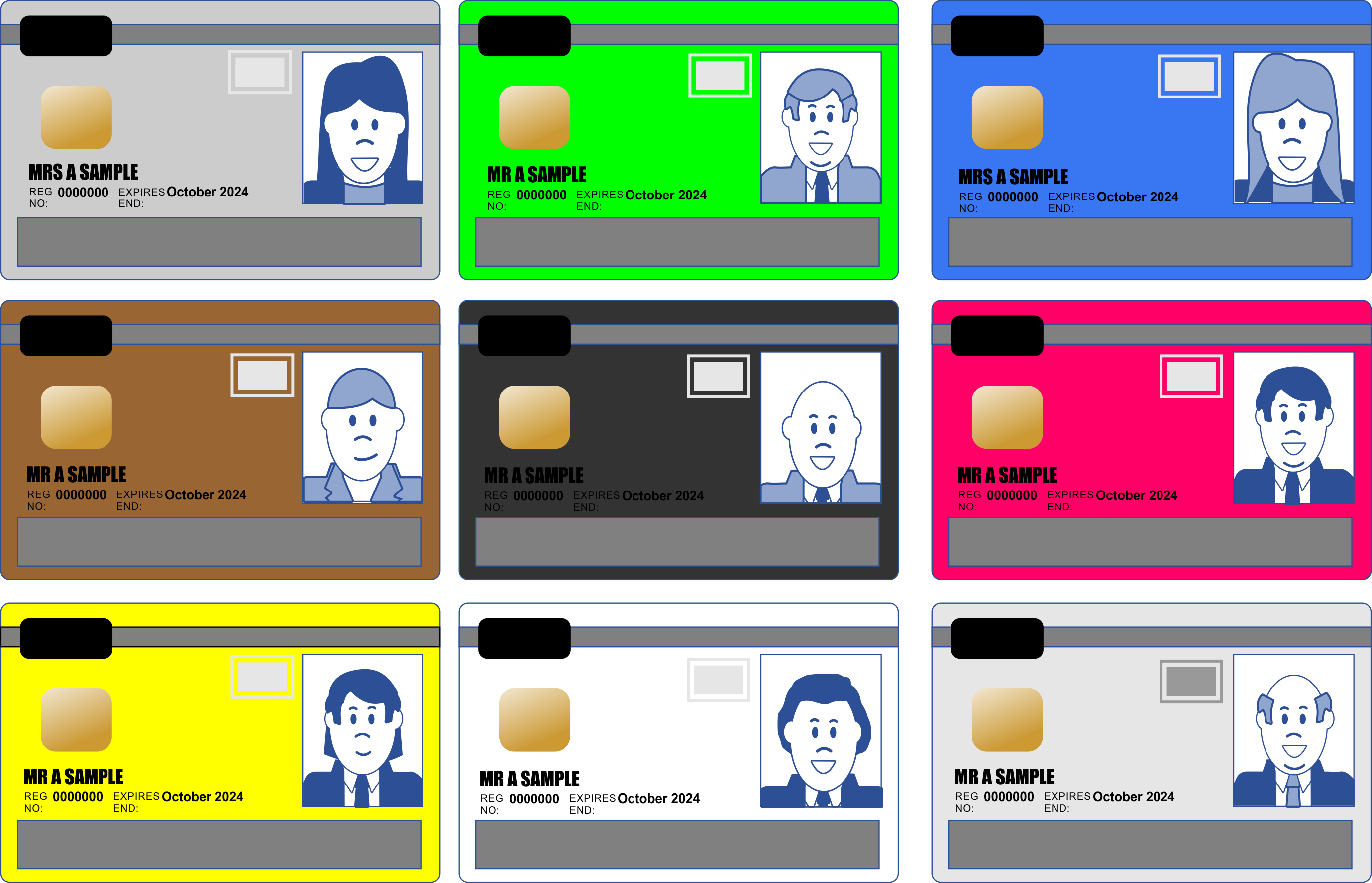 CSCS Card Types CSCS Card Types