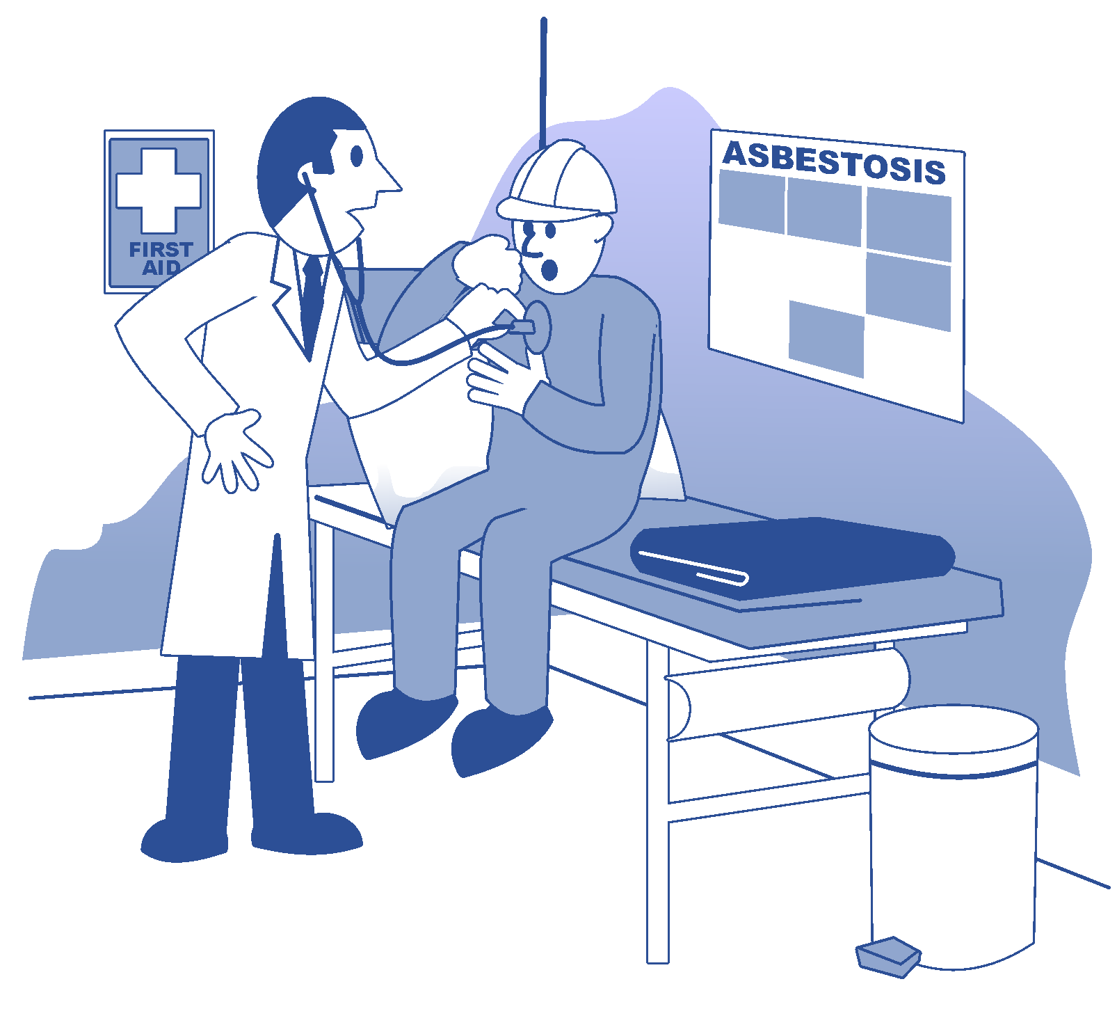 dangers of asbestos, such as asbestosis, found by doctor dangers of asbestos, such as asbestosis, found by doctor