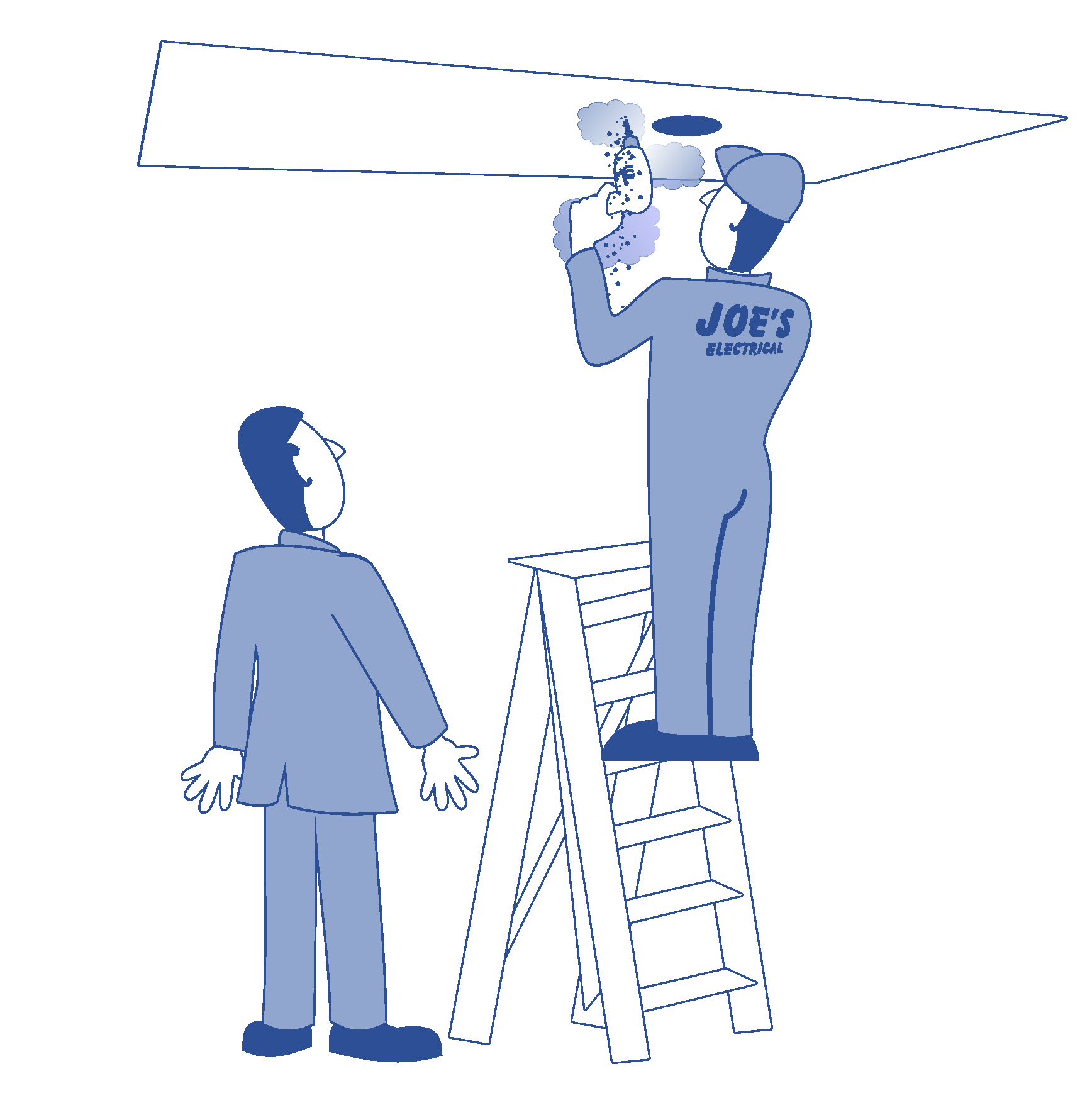 worker using a ladder whilst working at height worker using a ladder whilst working at height