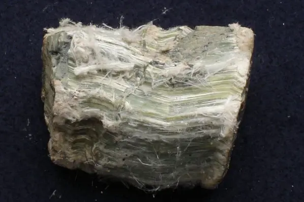 Chrysotile or white asbestos Chrysotile or white asbestos