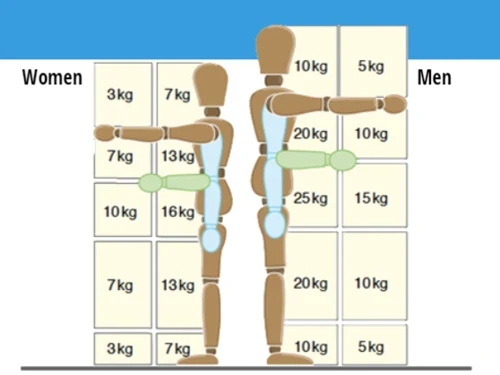 manual handling chart manual handling chart