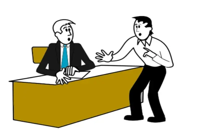 A man reporting an adult safeguarding issue A man reporting an adult safeguarding issue